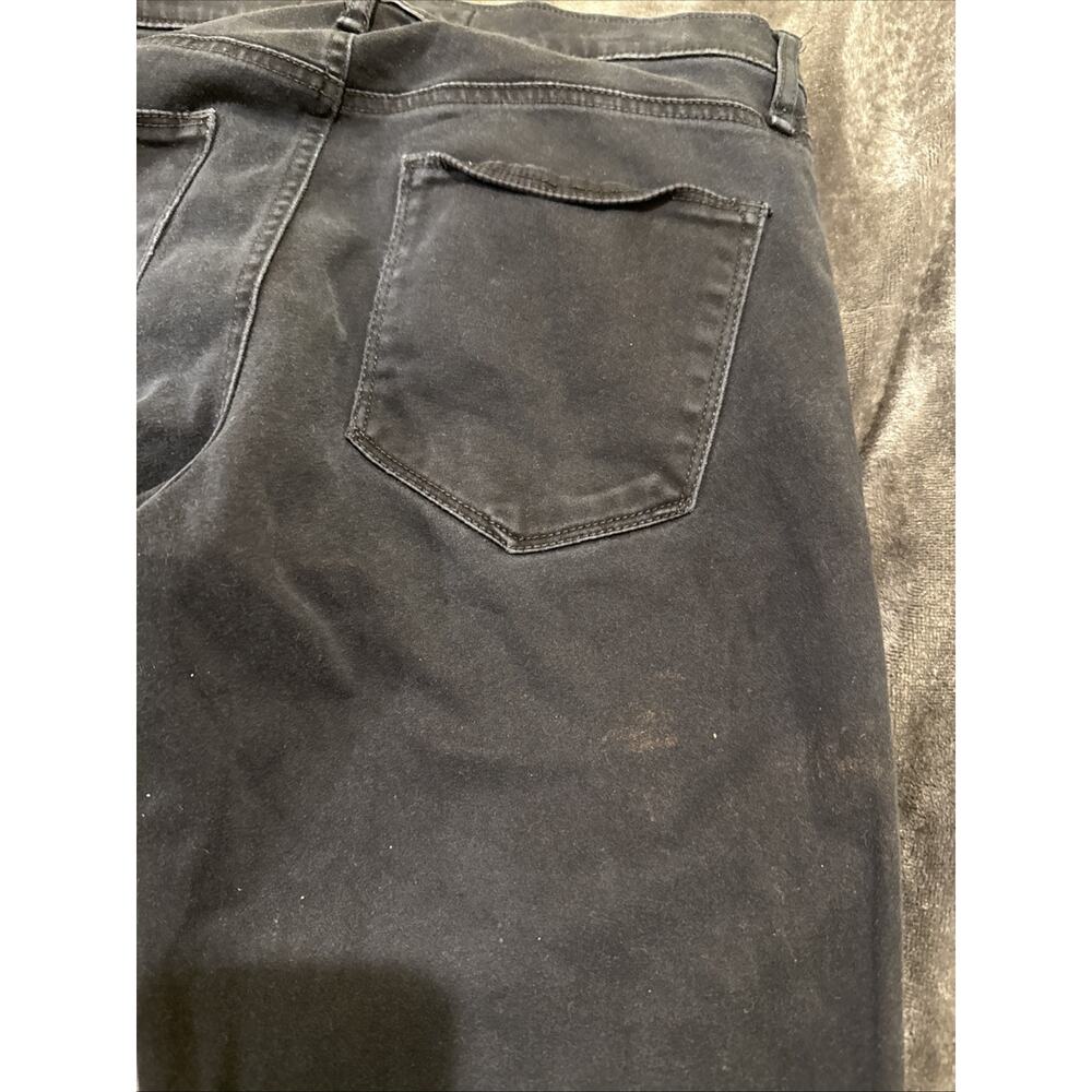 GAP 1969 Women's True Skinny Ankle Jeans Stretch Distressed Hems Black Size 28R - Picture 12 of 16